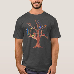 Naturliebhaber Bäume und Vögel sind Coole Gesche T-Shirt