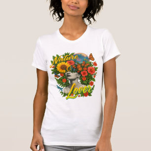 Naturliebhaber – Ein Herz, das mit der Erde erblüh T-Shirt