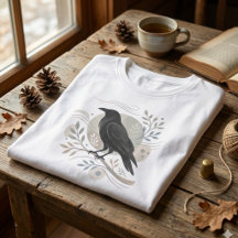 Naturliebhaber-Geschenk Skandi-Stil Rabe