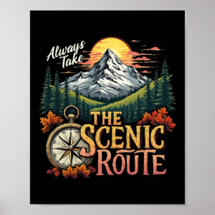 Naturliebhaber Natur Wandern Apparel Uni-Erwachsen Poster