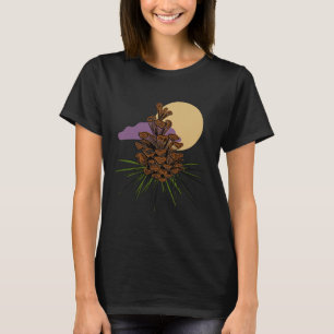Naturliebhaber Outdoor Wandern Camping Wald Pinien T-Shirt