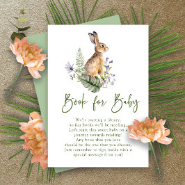 Naturliebhaberbuch für Baby Begleitkarte