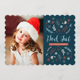 Naturlig jul hälsning