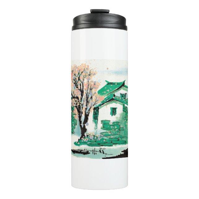 Naturmalerdorf Thermosbecher (Vorderseite)