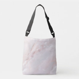 Naturmarmormuster Luxe Stone Inspiriert Tragetaschen Mit Langen Trägern