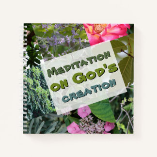 Naturmeditationsbuch Notizbuch