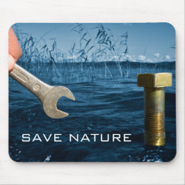 Naturmousepad gerettet mousepad