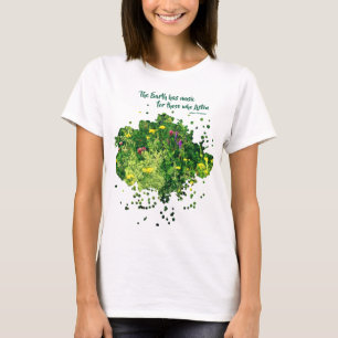 Naturmusik Inspirierendes Zitat  T-Shirt