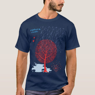 Naturmusik melodisches Naturgeschenk T-Shirt