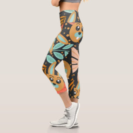 Naturmuster Capri Leggings