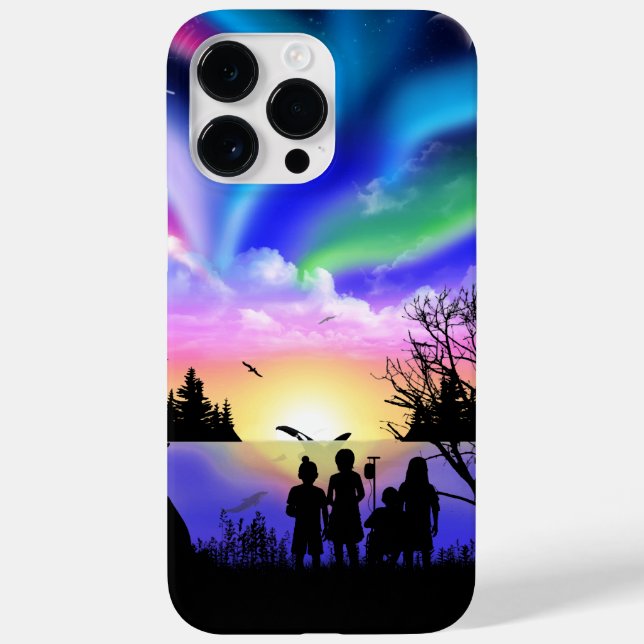 Naturnähe Case-Mate iPhone 14 Pro Max Hülle (Rückseite)