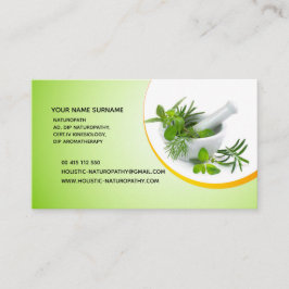 Naturopathy, holistisches Heilen, Aromatherapie Terminkarte