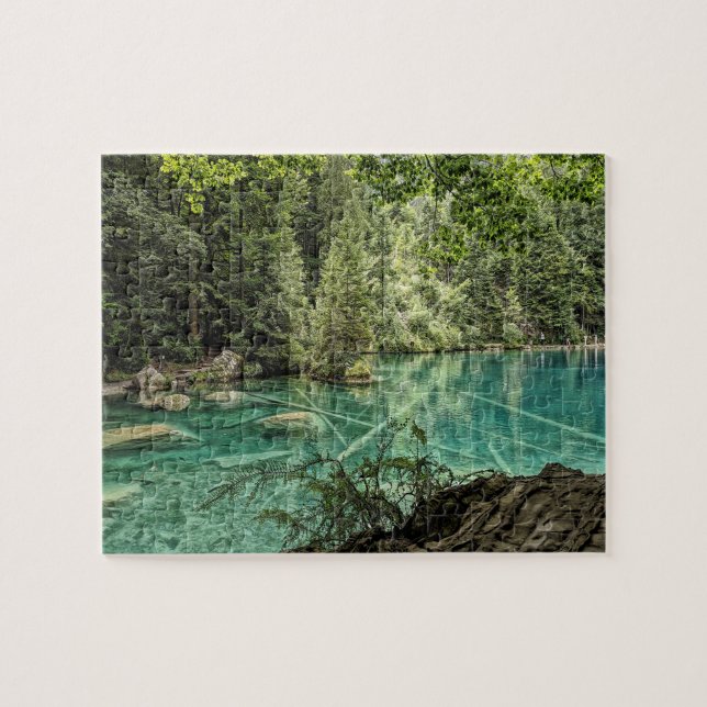 Naturpark Blausee Jigsaw Puzzle (Horizontal)