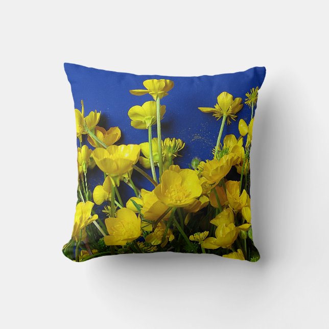 Naturphotographien; Butterblumeen Kissen (Vorderseite)