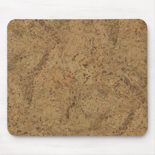 Naturrauchkork-Korkeichenholz-Korngeflecht Mousepad (Vorne)