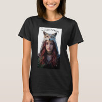 Naturs Flüstern Fuchs Kapuze Frau Bio-T-Shirt