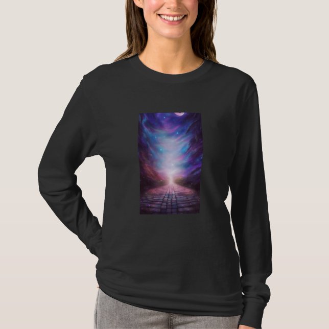 Naturs kosmische Reise T-Shirt (Vorderseite)