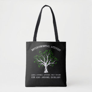 Naturschutz für Umweltaktivisten Tasche