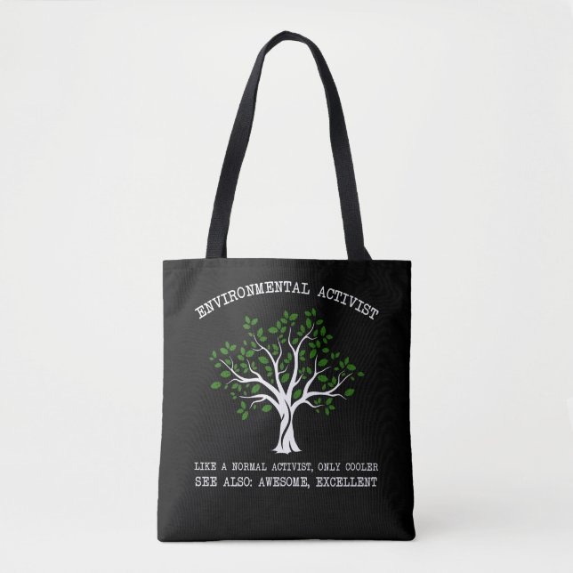 Naturschutz für Umweltaktivisten Tasche (Vorderseite)