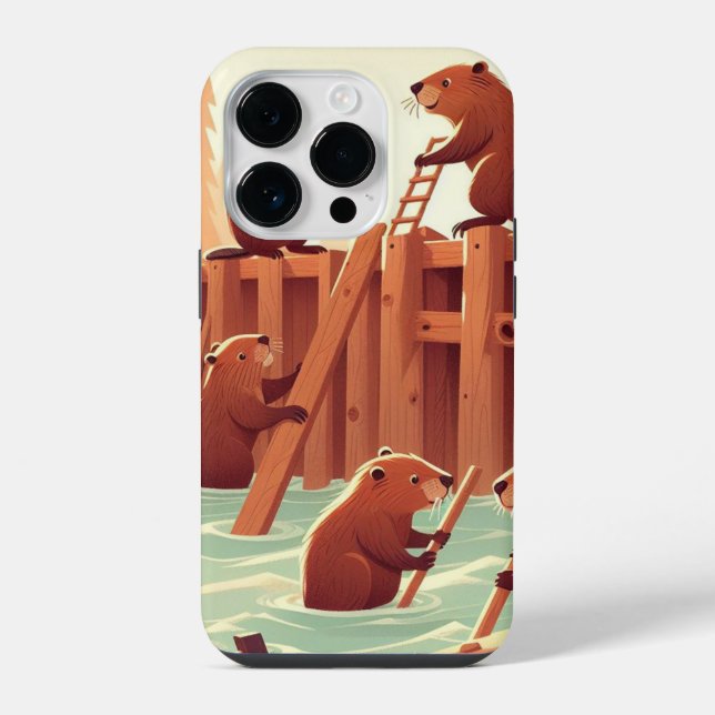 Naturschützer iPhone 14 Pro Hülle (Rückseite)