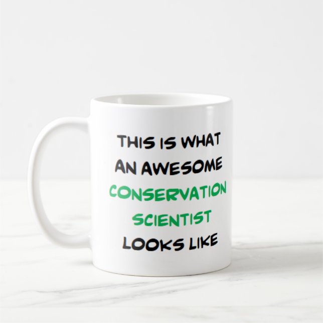 Naturschützer, phantastisch kaffeetasse (Links)