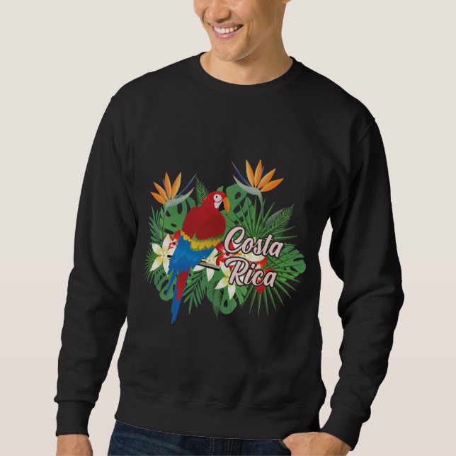 Naturschutzgebiet Costa Rica Sweatshirt (Vorderseite)