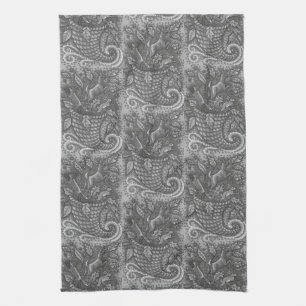 NATURSCHUTZTIERE, WILDLIFE CORNUCOPIA TOWEL GESCHIRRTUCH