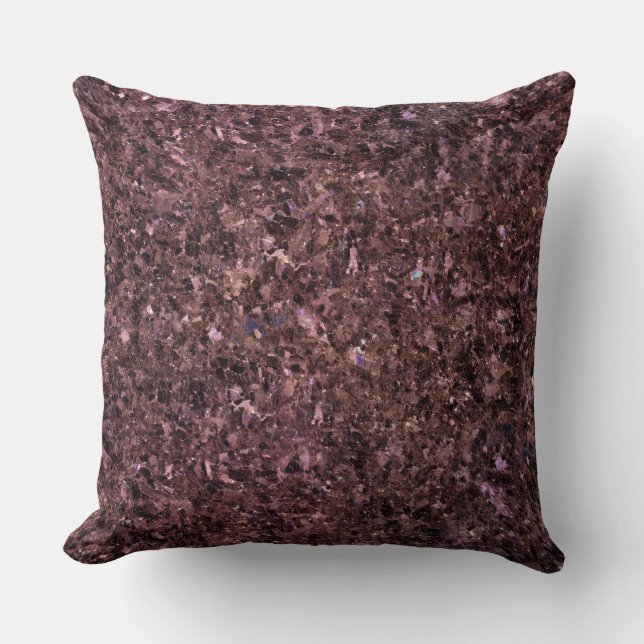 Naturstein Muster Pillow Kissen (Vorderseite)