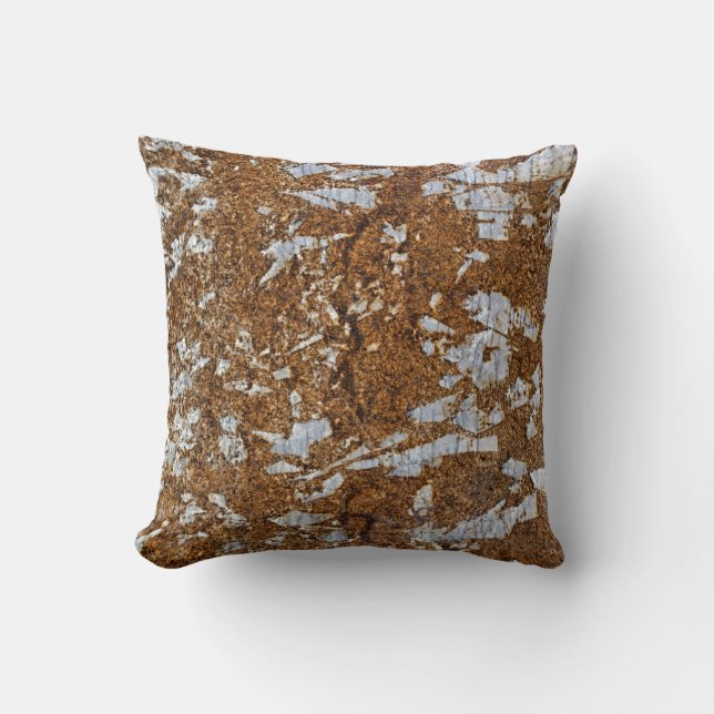 Naturstein Muster Pillow Kissen (Vorderseite)
