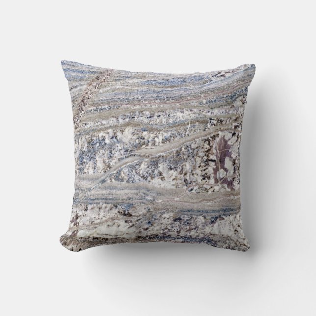 Naturstein Muster Pillow Kissen (Vorderseite)