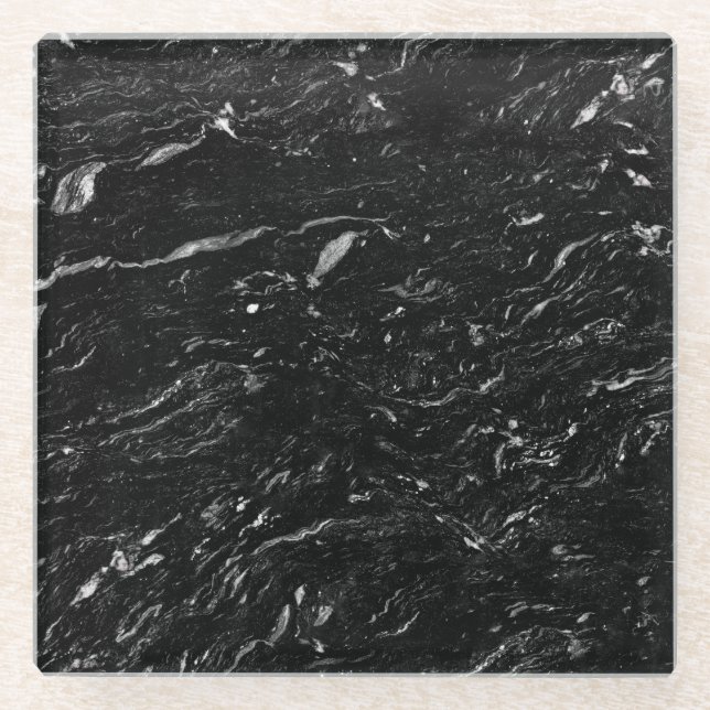 Natursteinmuster Glasuntersetzer (Vorderseite)