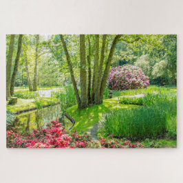 Naturszene aus dem Park Keukenhof, Niederlande