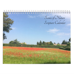 Naturszenen mit Bibelversen Kalender