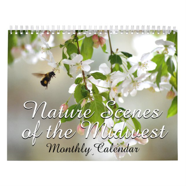 Naturszenen Mittelwestgarten Monatszeitschrift Kalender (Titelbild)