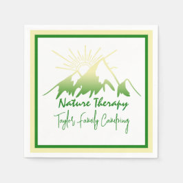 Naturtherapie Familienunternehmen Camping personal Serviette