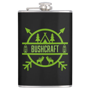 Naturüberlebende Bushcraft Flachmann