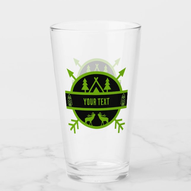 Naturüberlebende Bushcraft Glas (Vorderseite)
