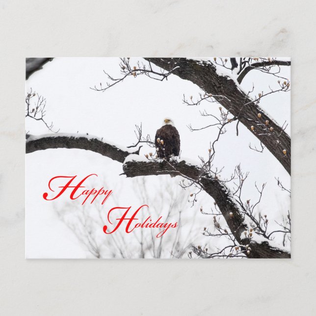 Natururlaub Feiertagspostkarte (Vorderseite)