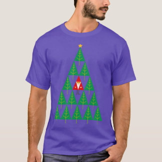 Naturweihnachtsfest T-Shirt
