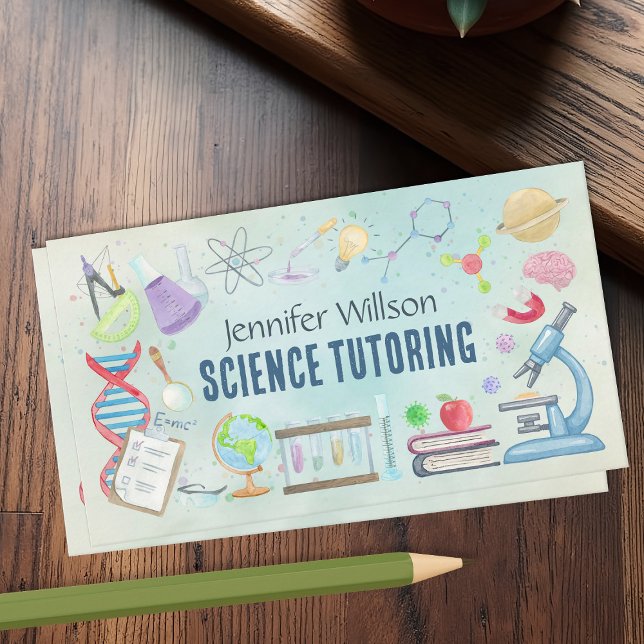 naturwissenschaftliche Ausbildung - Lehrerin Wasse Visitenkarte (Von Creator hochgeladen)