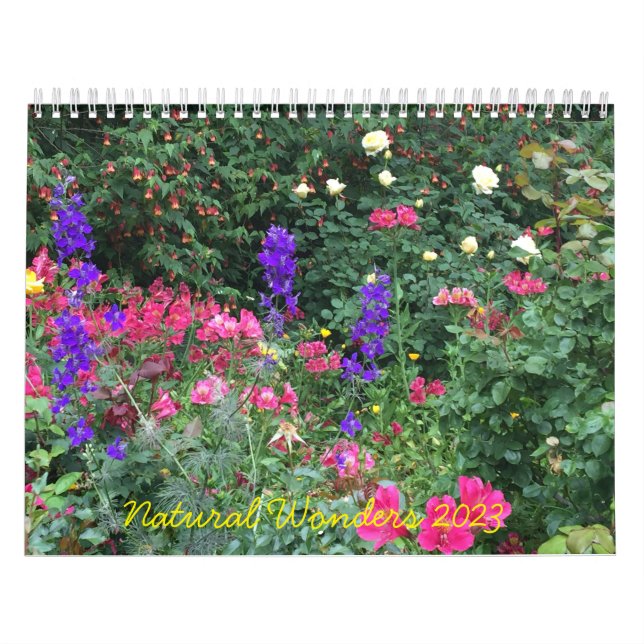 Naturwunder inspirierender Kalender (Titelbild)
