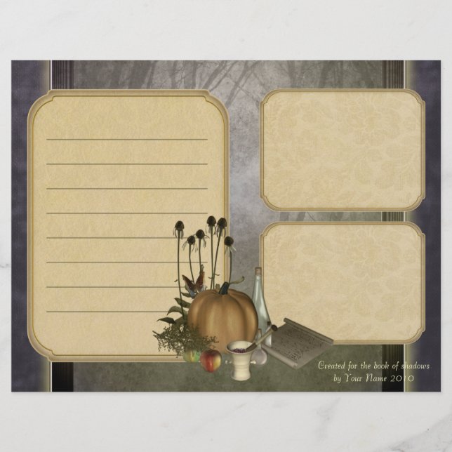 Naturzauberpapier (Vorderseite)