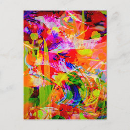 Natut Abstrakt 6 Postkarte
