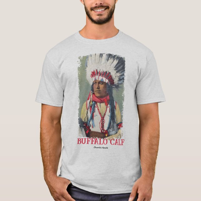 Natvie AmericanBuffalo Calf T-Shirt (Vorderseite)