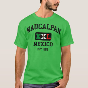 Naucalpan Mexico XXL Athletic Design T-Shirt