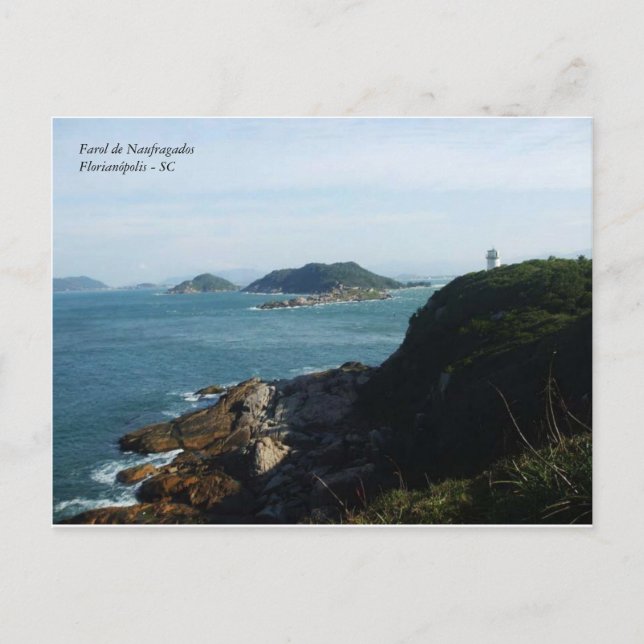 naufragados, Farol de NaufragadosFlorianópolis ... Postkarte (Vorderseite)