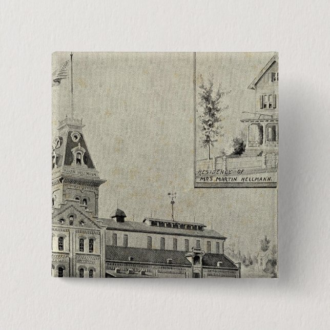 Naugatuck Val Brewery Button (Vorderseite)