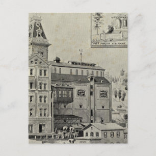 Naugatuck Val Brewery Postkarte