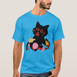NAUGHTIEST KAT JE T - SHIRT