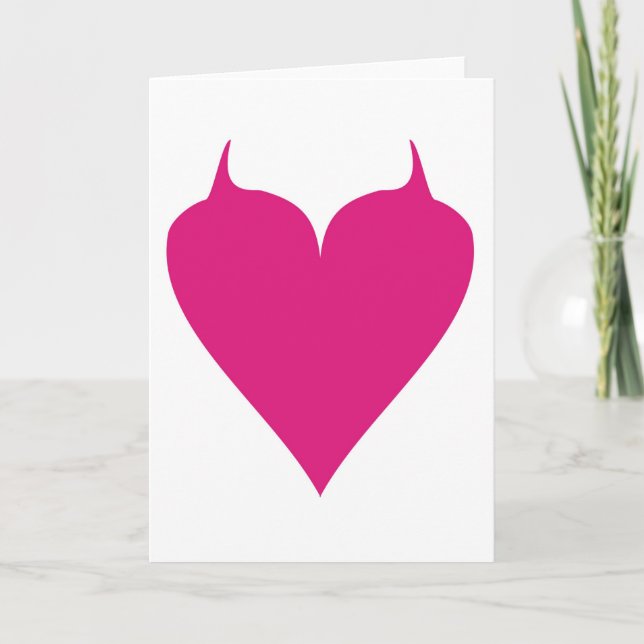 Naughty aber Nice Feiertagskarte (Vorderseite)